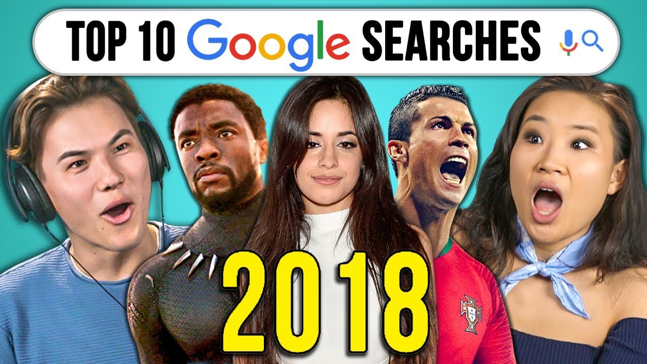 College Kids React To Top 10 Google Searches 2018 (Year In Review)