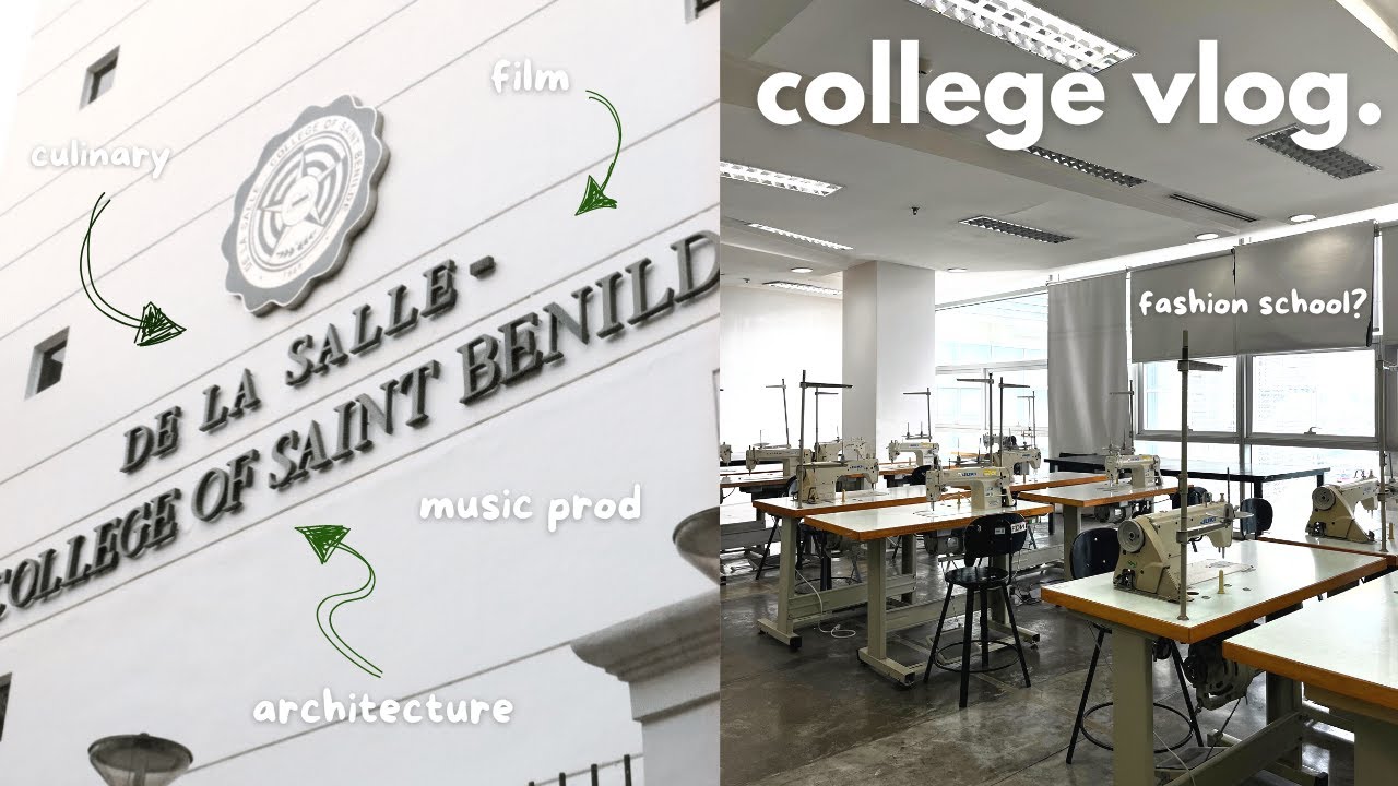 College Vlog | Benilde, Arts School, Campus Tour, DLS-CSB | @izzysarchives​