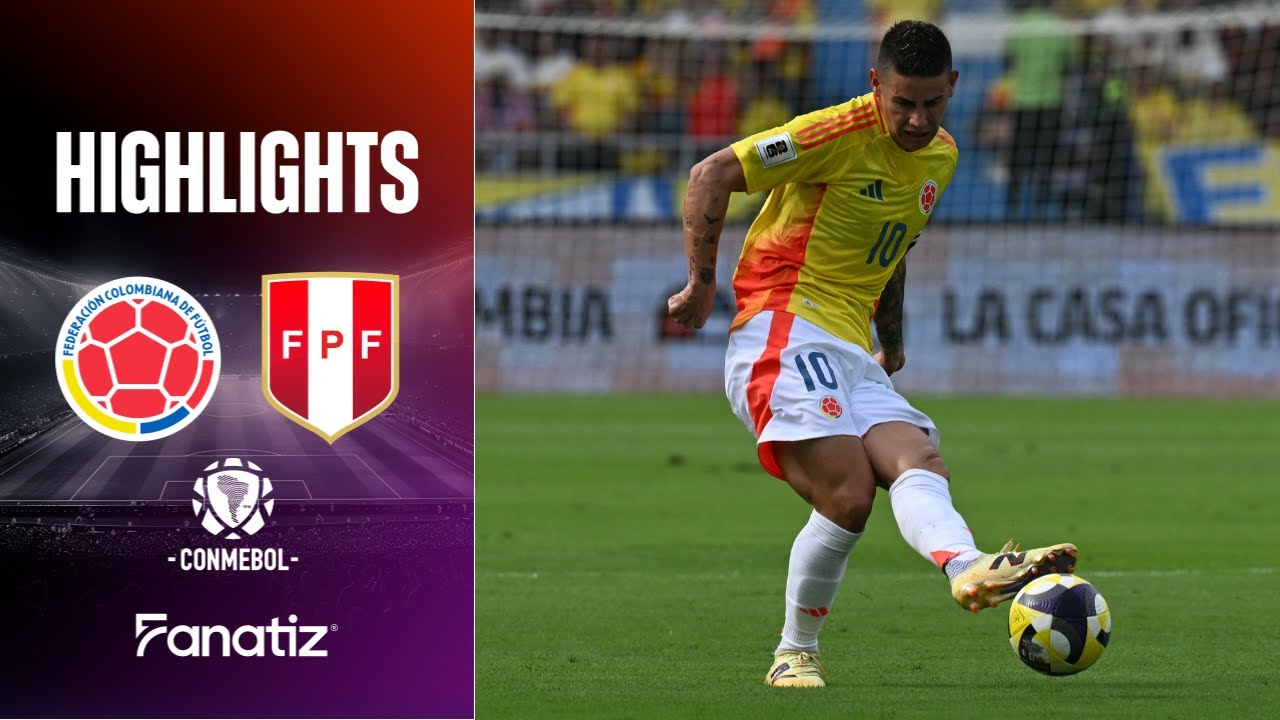 Colombia vs Peru 0-0 | Highlights | World Cup Qualifiers 2026