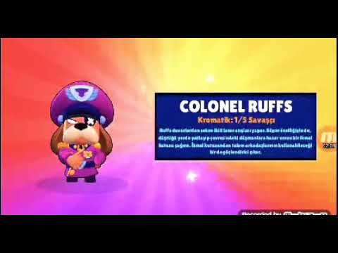 COLONEL RUFFS CİKARMA ANİ