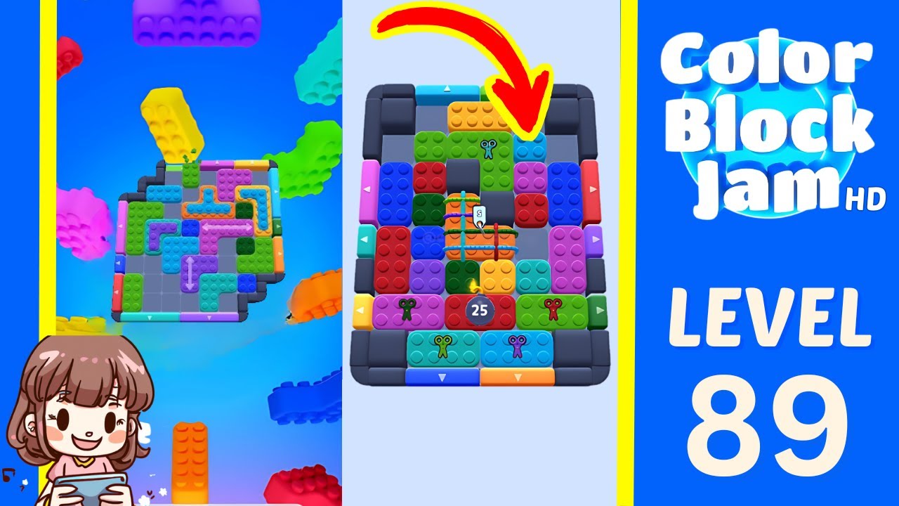 Color Block Jam Level 89 Solution Walkthrough