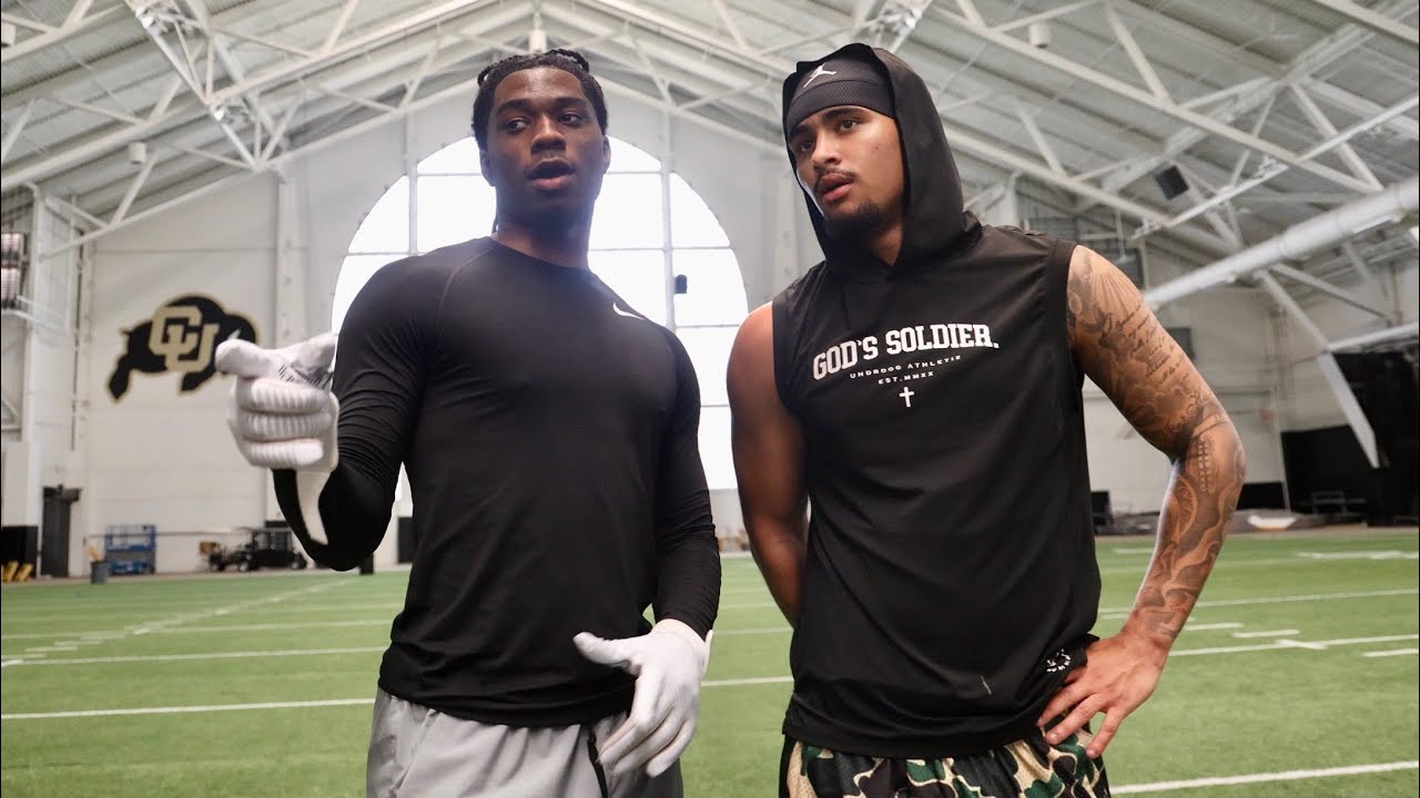 Colorado’s Week 1 QB? Julian Lewis & Colorado Receivers Get That Work In!