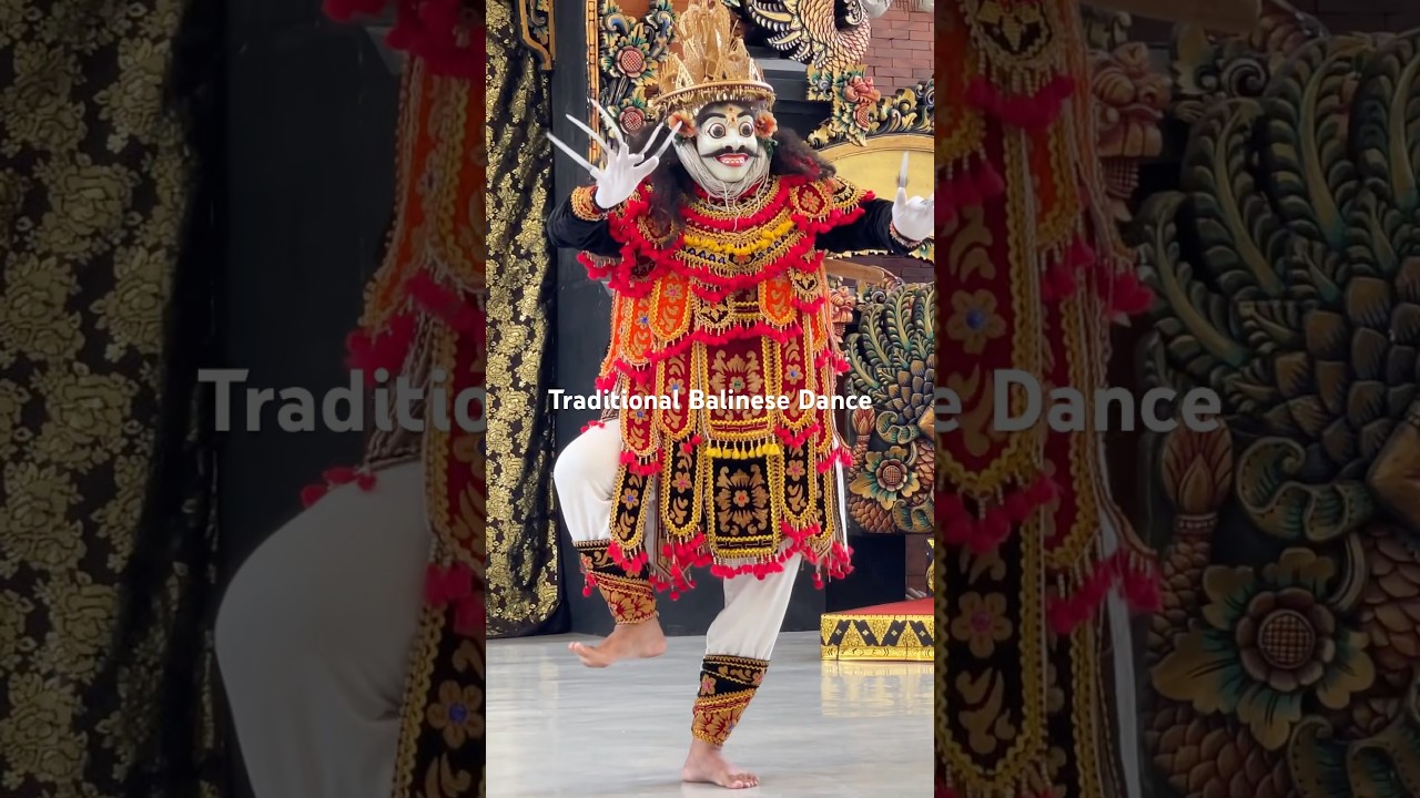 Colorful Balinese Dance 🎊👺