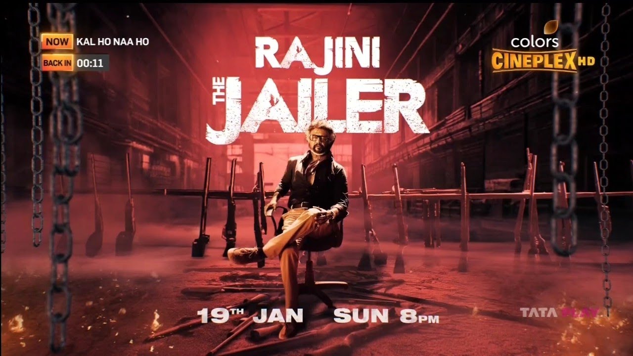 |Colors Cineplex Premiere| Rajini The Jailer 19 January At 8:00PM