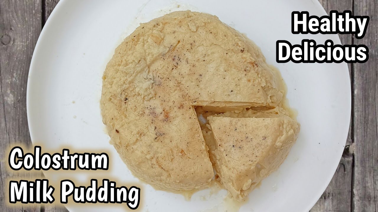Colostrum Milk Pudding | Junnu Recipe | Ginnu Recipe | Kharvas Recipe | Cow First Day Milk Pudding