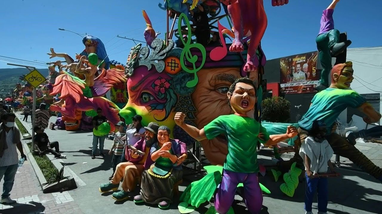 Colour and dance in Colombia's Carnival of Blacks and Whites | AFP
