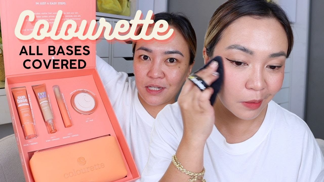 COLOURETTE ALL BASES COVERED! TRY ON AND WEAR TEST ON MY OILY AND TEXTURED SKIN!!