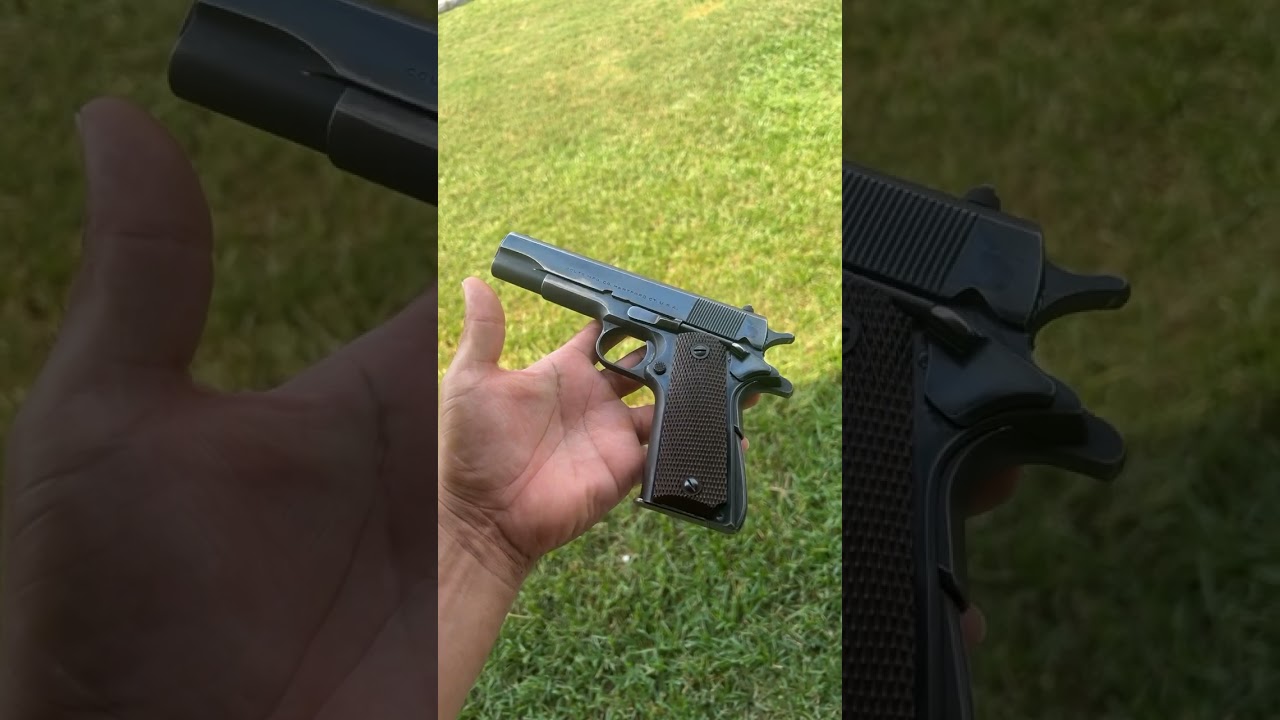 Colt 1911 Post War .38 Super from 1948 • Super Segunda cañon Gordo•