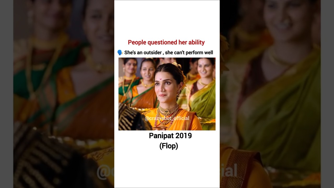 Comeback like her's🔥♥️ #bollywood #edit #bollywoodmovie #shortsfeed #kritisanon #crew #mimi #dopatti