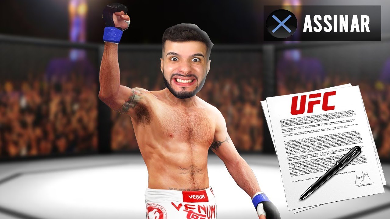 COMECEI MINHA CARREIRA NO UFC COMO LUTADOR!
