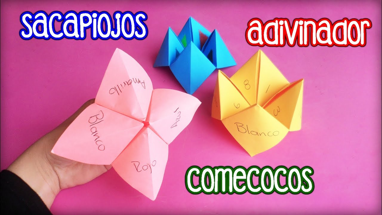 COMECOCOS - SACAPIOJOS - ADIVINADOR - PIOJO
