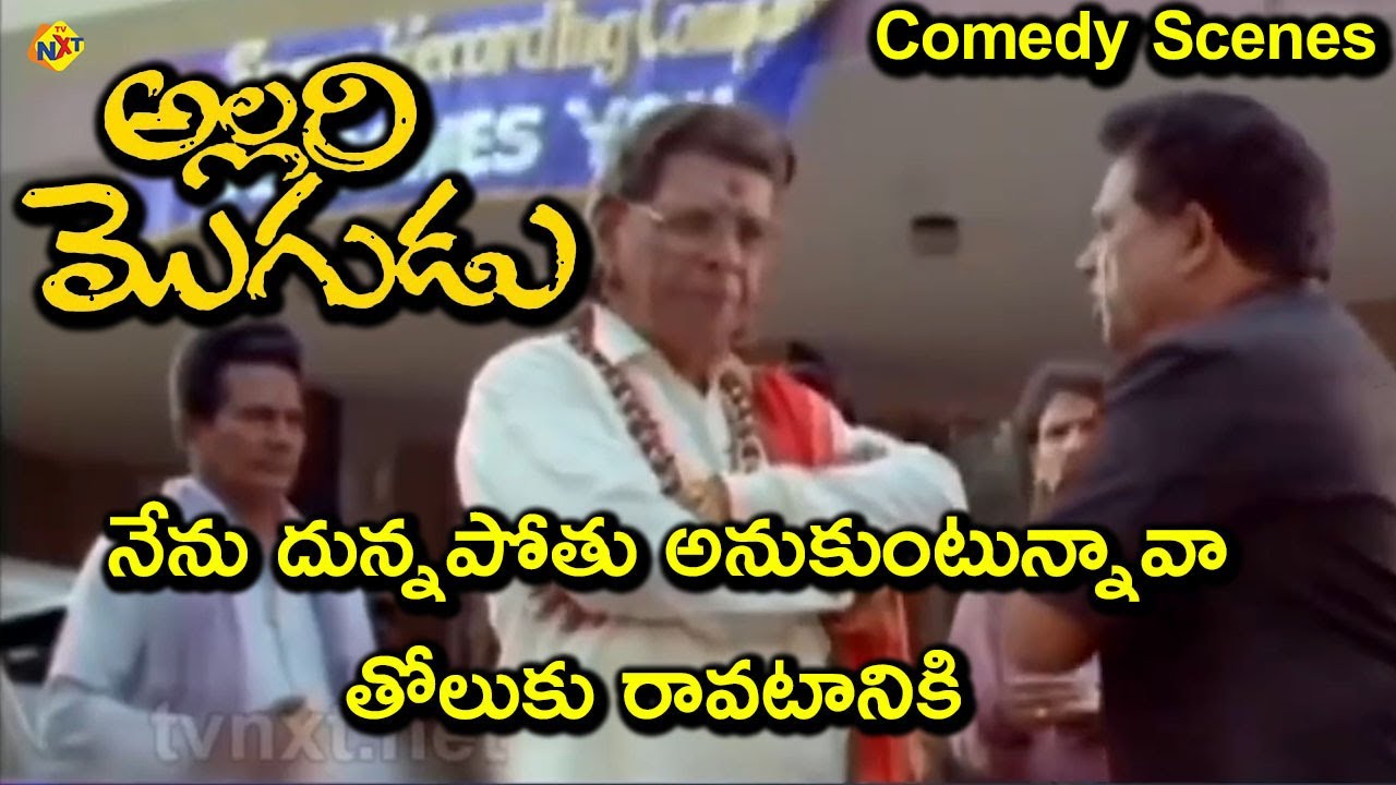 Comedian Nagesh Super Comedy Scene | Allari Mogudu Movie | Mohan Babu | meena | Brahmanandam | TVNXT