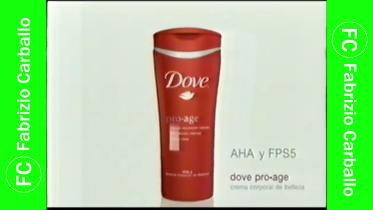 Comercial Dove 🕊️ Pro-Age (Perú, 2008)