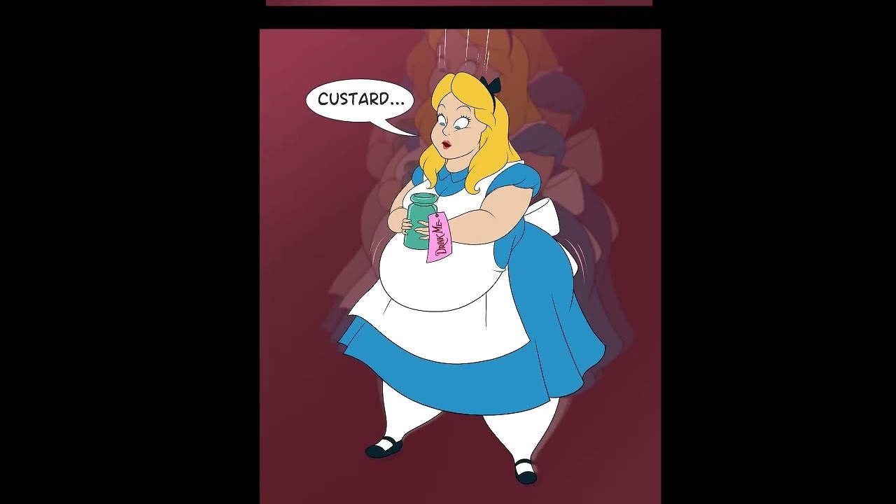 Comic: Alice's Shrinks and Grows