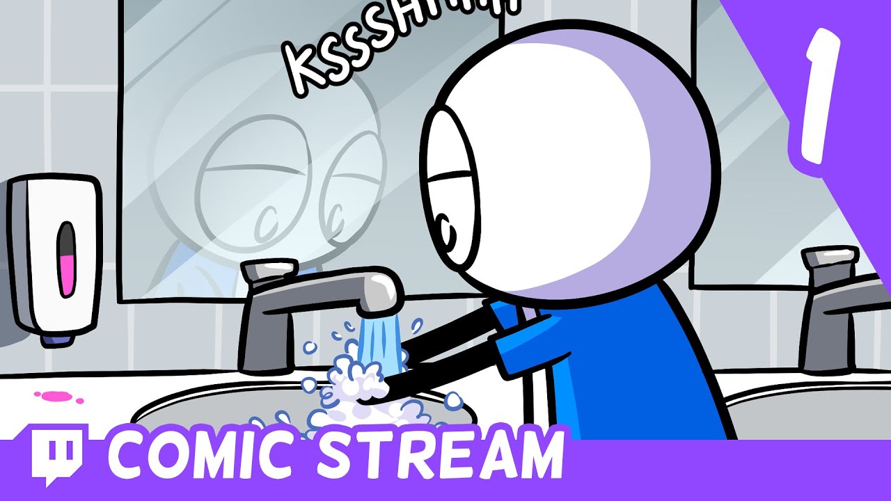 COMIC STREAM: Bathroom Break (Part 1)