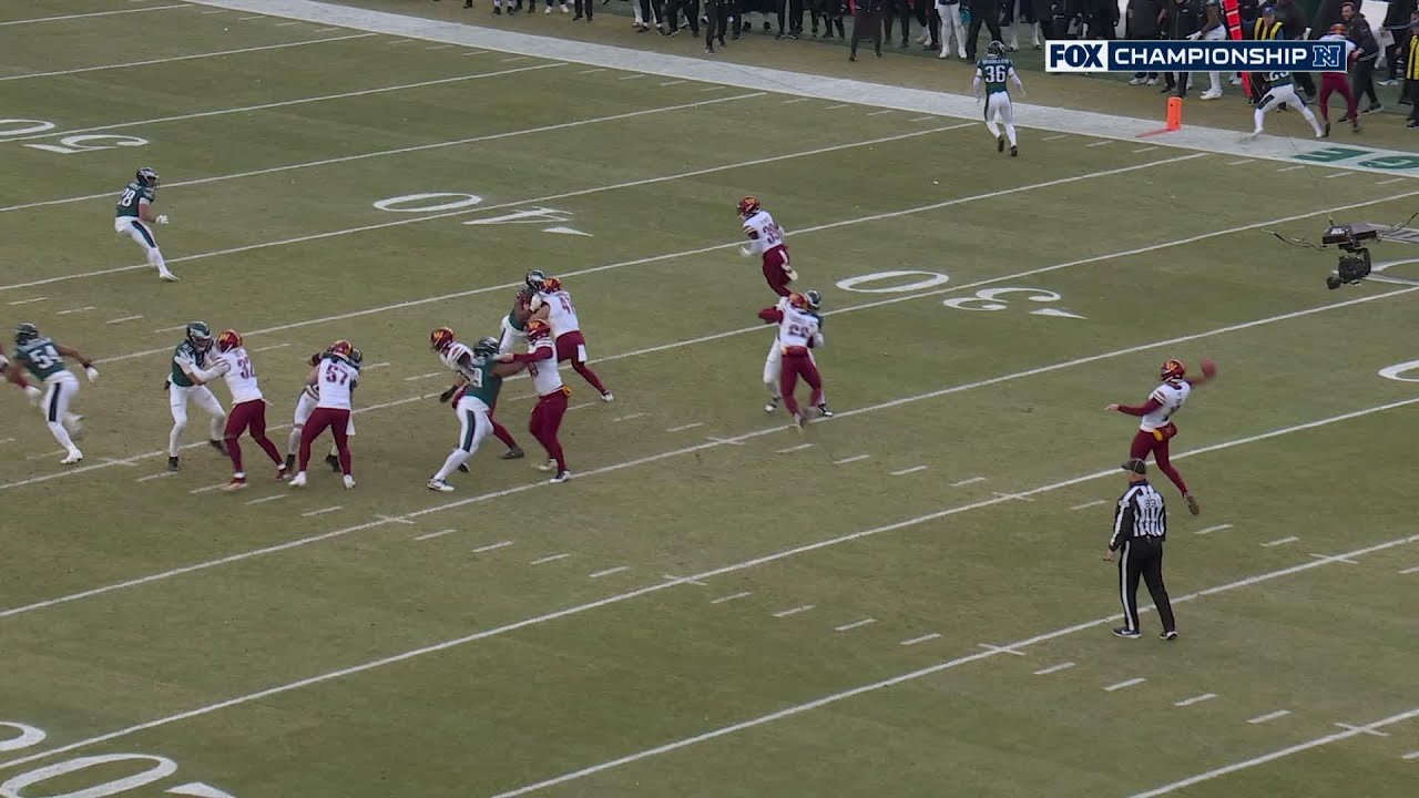 Commanders Fake Punt PASS!
