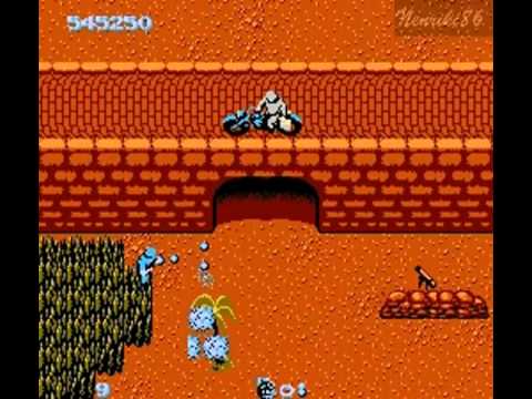 Commando (NES) video game port | full game completion session for 1 Player 🎮