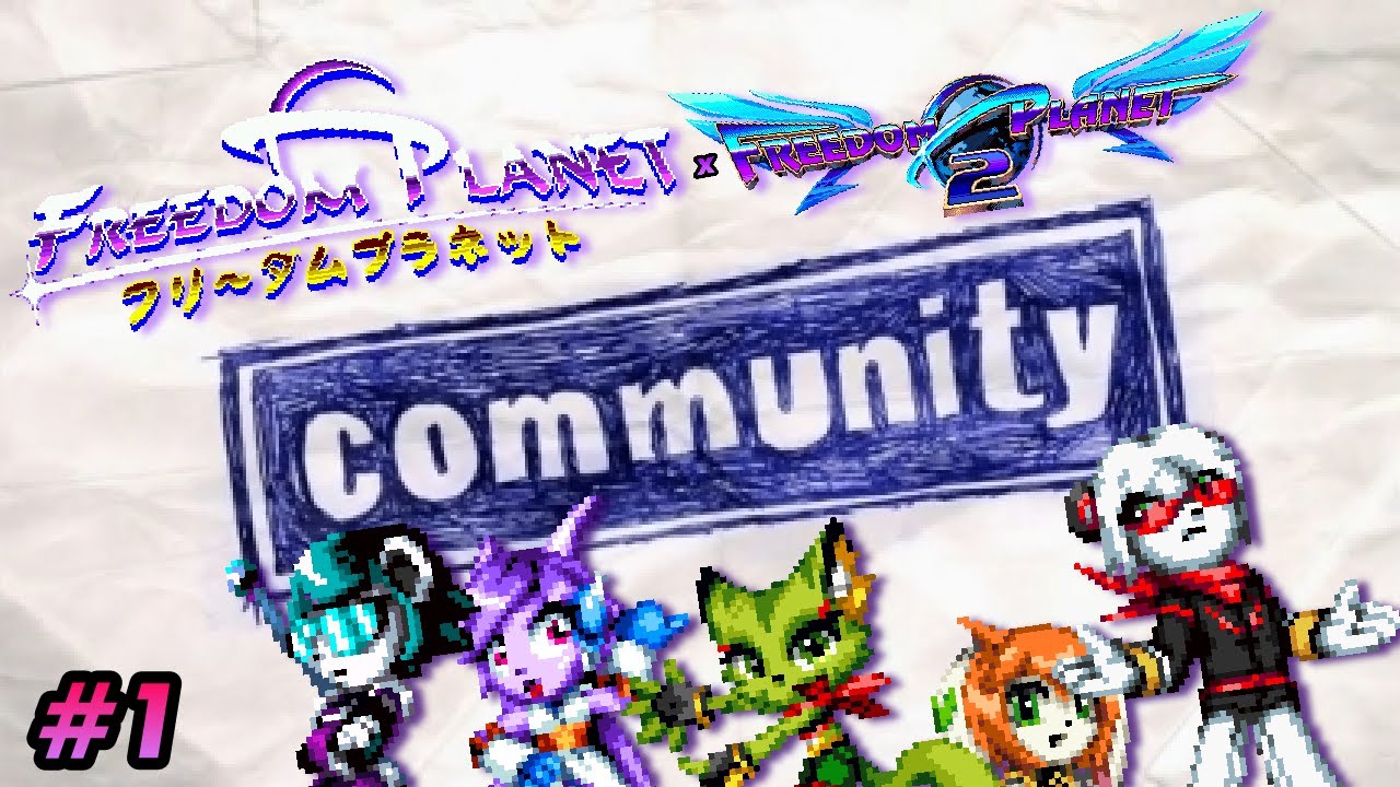 Community but it's Freedom Planet (Sprite Animation) #1