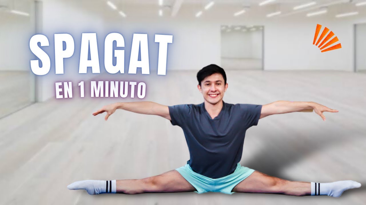 COMO ABRIRSE DE PIERNAS en 1 minuto 😱 SPAGAT