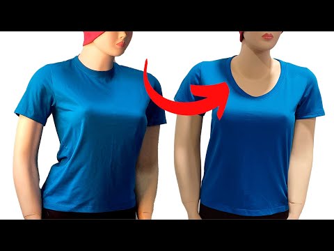 como arreglar escote pequeño? ampliar cuello chiquito