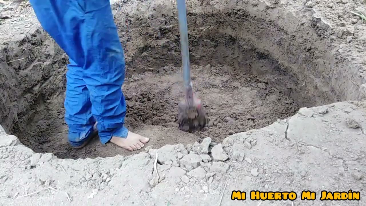 COMO CAVAR UN POZO DE AGUA ARTESANAL. 1°Parte. #pozo