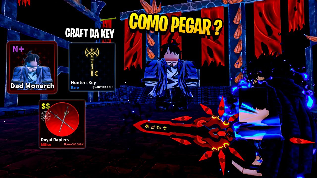COMO CRAFTAR CHAVES DE MASMORRAS E PEGAR A NOVA SOMBRA DAD MONARCH NO ARISE CROSSOVER !!