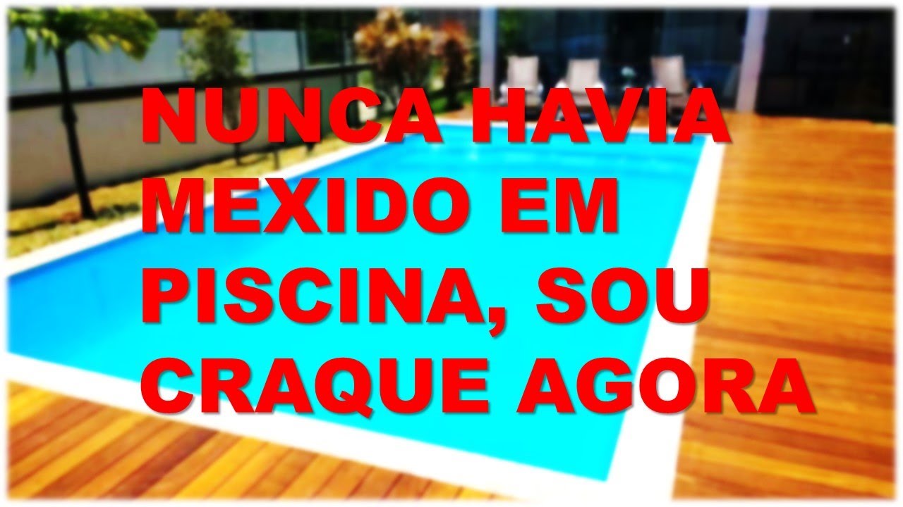 Como cuidar da piscina simples e barato!