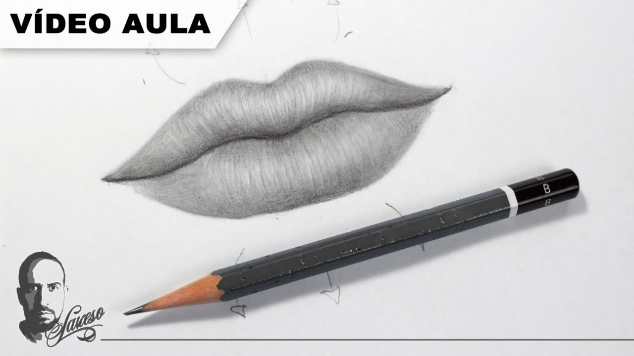 Como desenhar uma boca realista - Charles Laveso