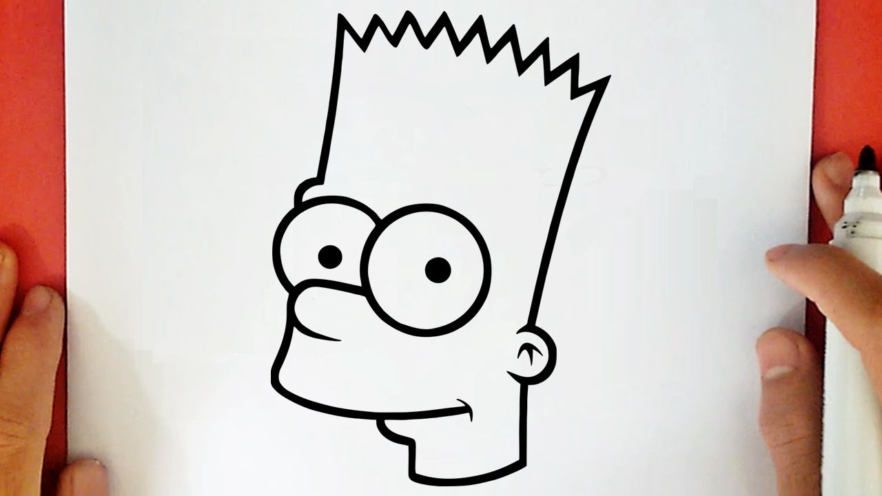 COMO DIBUJAR A BART SIMPSON