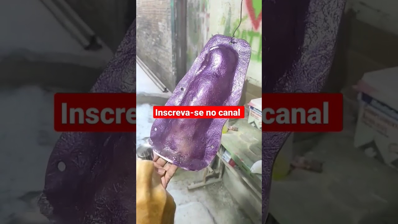 como Fazer Molde De Fibra De Vidro #shorts #viral