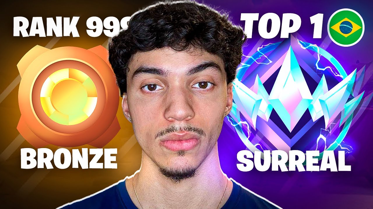 COMO FUI o PRIMEIRO do BRASIL a CHEGAR NO RANK SURREAL!🥇 (NOVA TEMPORADA!)