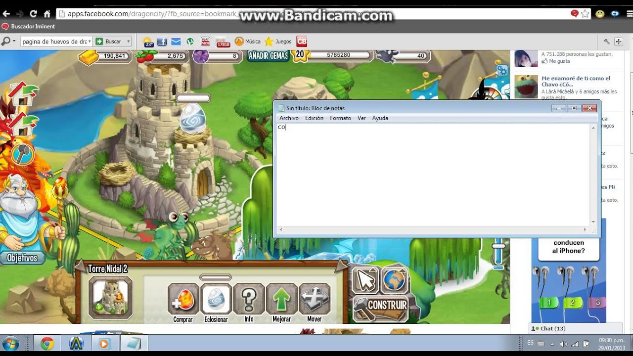 como hacer dragon viento en dragon city
