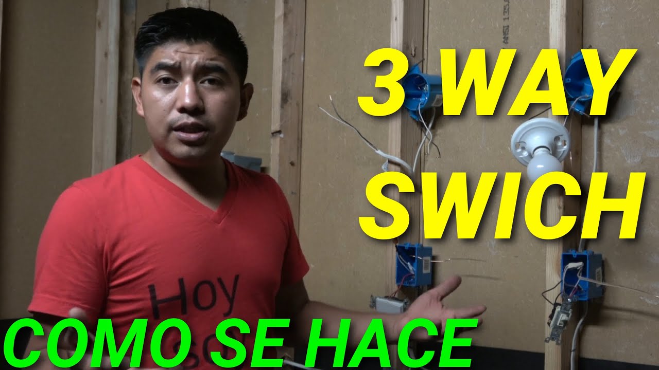 COMO INSTALAR 3 way swich