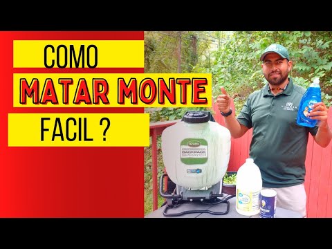 Como Matar El Monte Facil y Rapido? how to kill weeds?