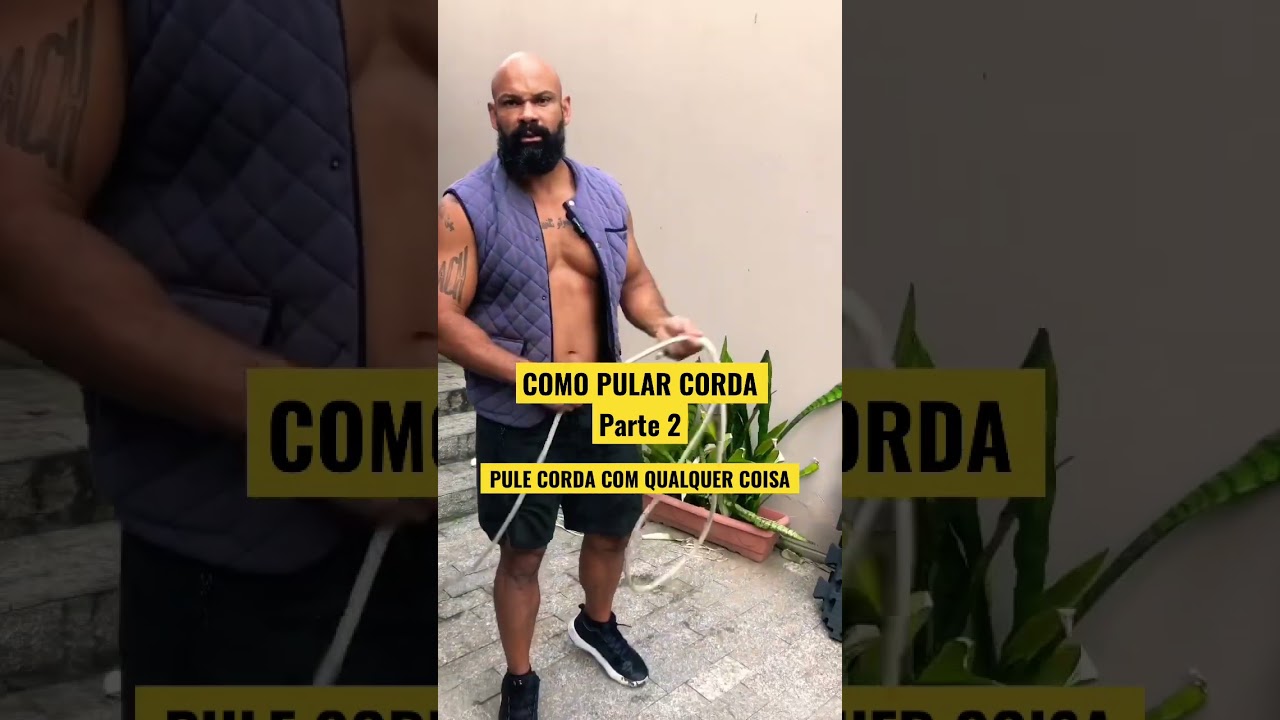 COMO PULAR CORDA | Parte 2 | Pule com qualquer coisa