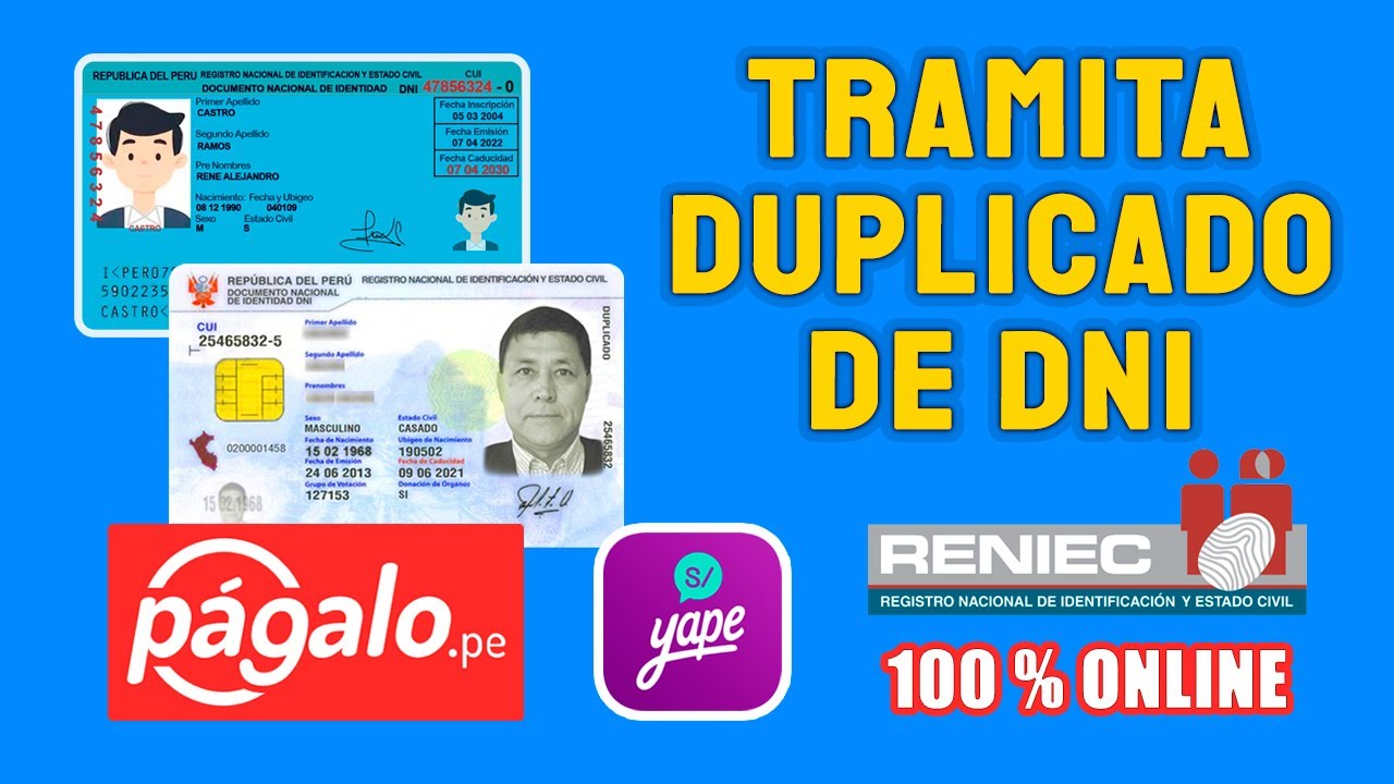 Como Tramitar DUPLICADO de DNI por Internet 2024