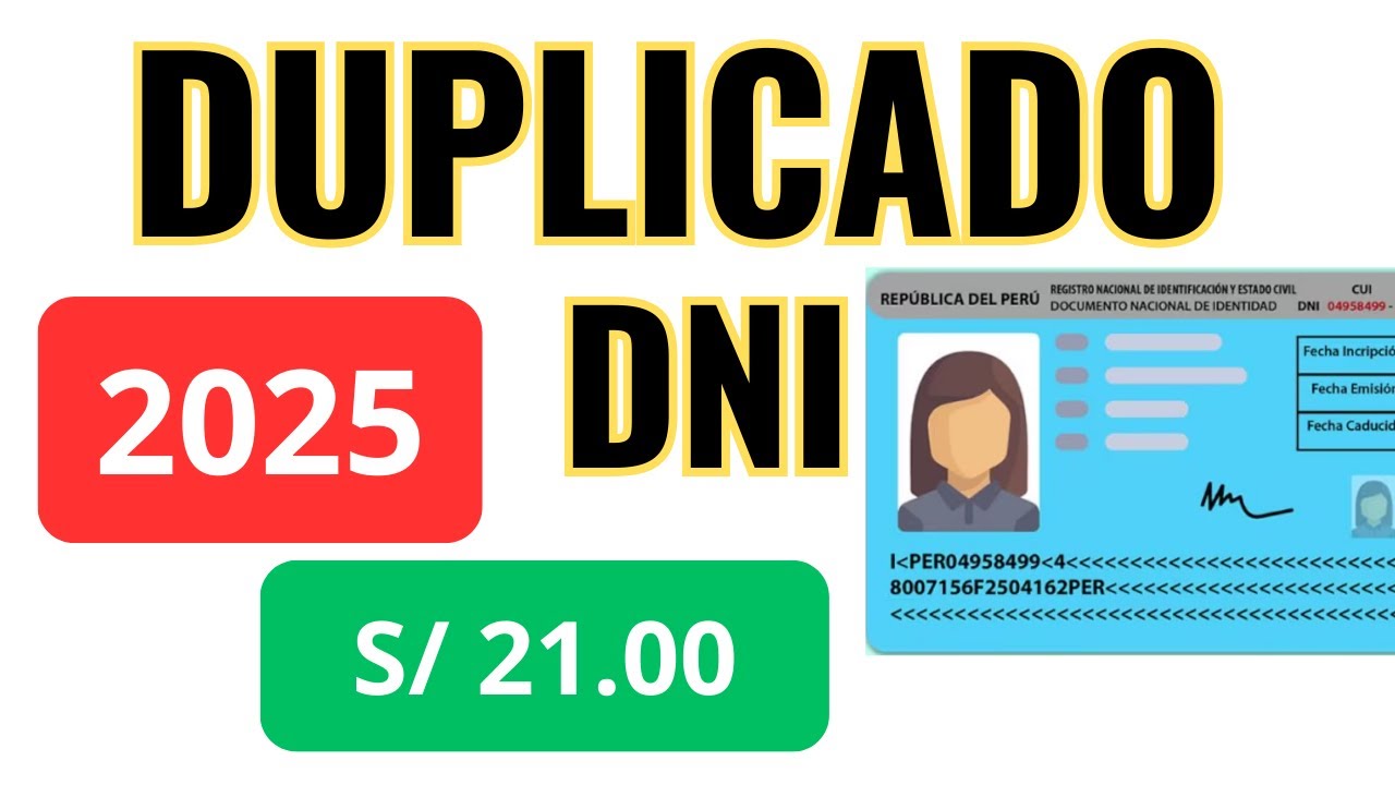 Como tramitar duplicado de DNI por internet 2025 fácil y rápido
