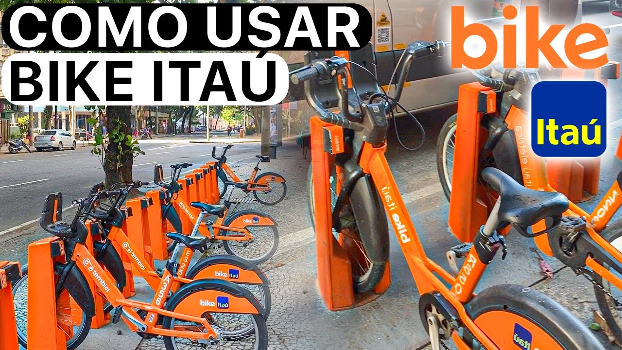 COMO USAR A BICICLETA DO ITAÚ | Alugar Bicicleta - Aprenda o passo a passo