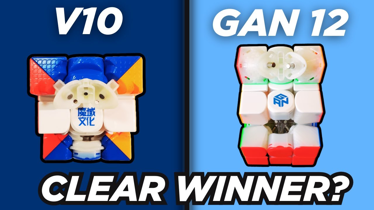 COMPLETE Comparison: GAN 12 vs WRM V10!