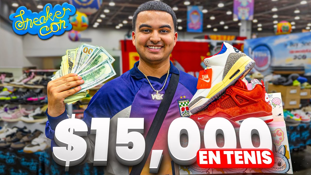¡COMPRANDO TENIS EN SNEAKERCON DETROIT!
