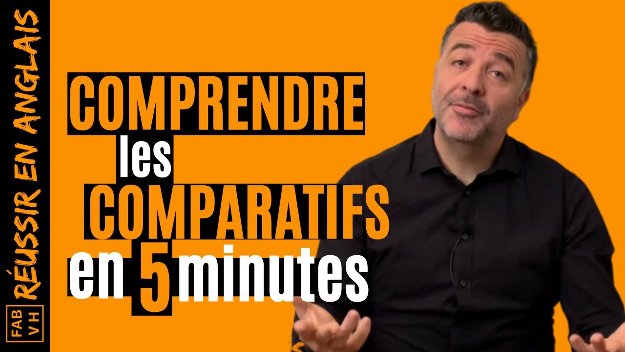 🇬🇧Comprendre le COMPARATIF en ANGLAIS en 5 MINUTES🧭
