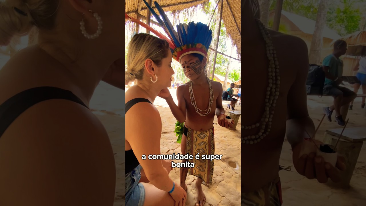 Comunidade Indígena em Manaus #shorts #manaus #amazonia