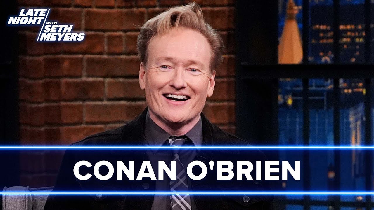 Conan O'Brien Pitched Changing Late Night to Nighty Night, Shares His Least Favorite Bits (Extended)