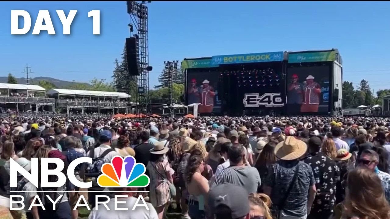 Concertgoers pack BottleRock Napa Valley fairgrounds