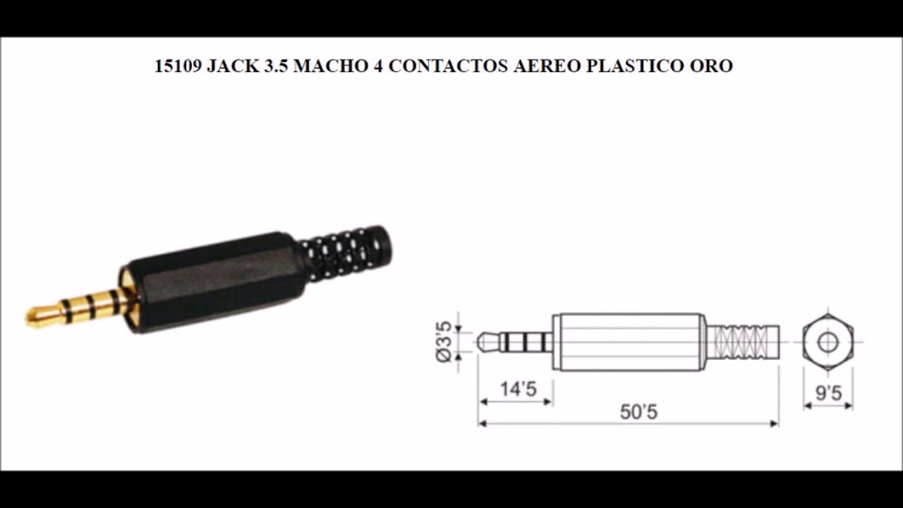 Conector 3 5