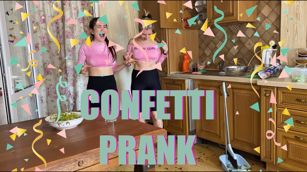 CONFETTI PRANK   With Josie Spears