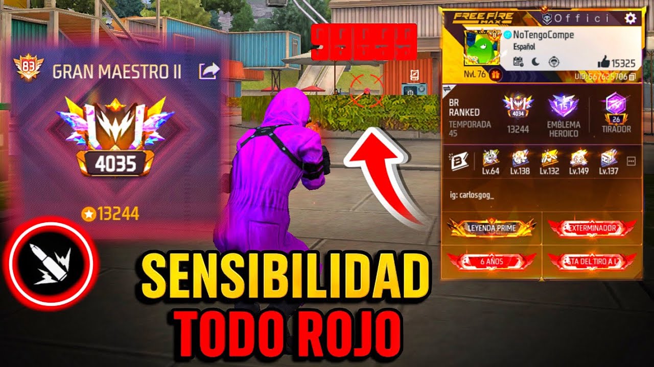 ✅CONFIGURACIÓN COMPLETA PARA *FREE FIRE* + SENSIBILIDAD PERFECTA/SIN DPI🎯NUEVA ACTUALIZACIÓN 2025😱