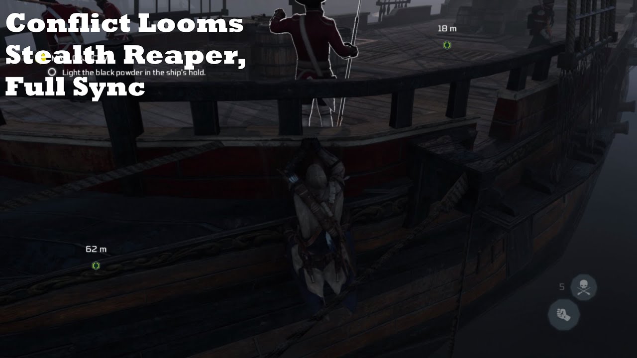 Conflict Looms - Stealth Reaper, Full Sync | AC3 Remastered