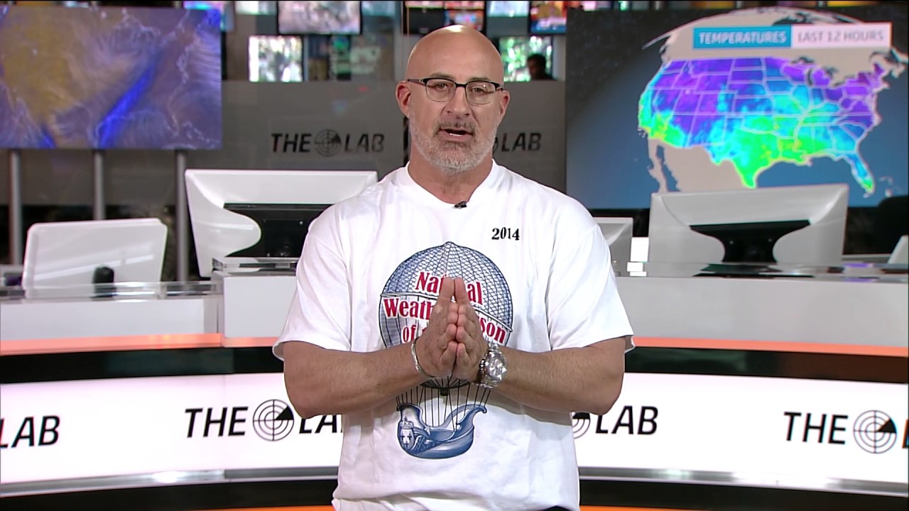 Congratulations to the 2017 National Weatherperson of the Year Dr. Rick Knabb from Jim Cantore