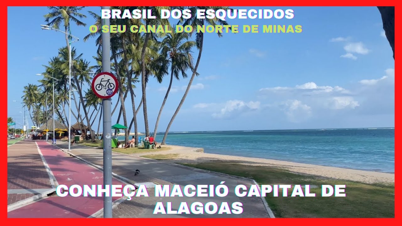 CONHEÇA A ORLA MARÍTIMA DE MACEIÓ - ALAGOAS